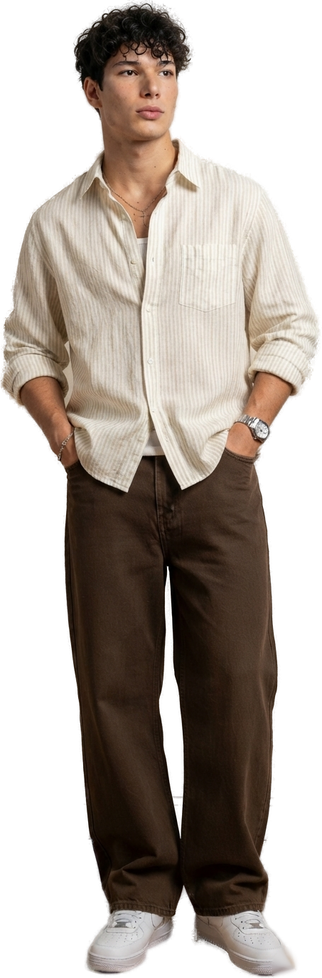 NIKHATU model wearing the linen edit